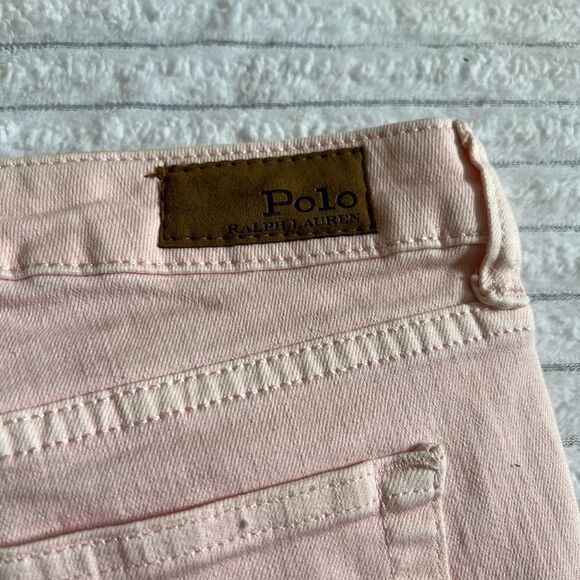 Polo by Ralph Lauren Skinny Pink Jeans NEW - Picture 3 of 4